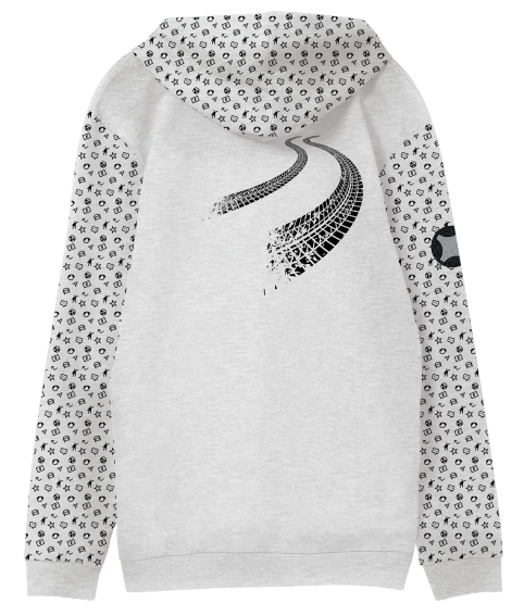 Худи серое "Мой бизнес"