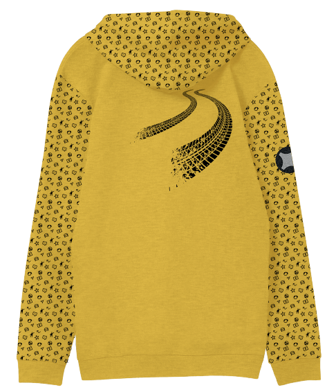 Худи жёлтое "Мой бизнес" 